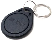 XtendLan Identifikační klíčenka k dveřním stanicím RFID 1356MHz s číslem black (1 of 2)