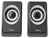 NEDIS PC højttalere 2.0 power 18 W 3.5mm jack USB ABS sort thumbnail (2 of 5)