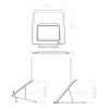 Βάση φορητού υπολογιστή FELLOWES BREYTA 268mm x 14mm x 235mm μαύρο thumbnail (3 of 3)