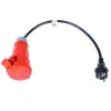Akyga Adapter CEE 7 7 230V 16A to CEE 5-pin 50cm Akyga Adapter CEE 7 7 230V 16A to CEE 5-pin 50cm