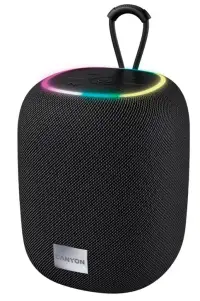 CANYON kaiutin BSP-8 RGB BT V5.2 BLUETRUM AB5362B 1x10W USB-C USB-A microSD AUX musta CANYON kaiutin BSP-8 RGB BT V5.2 BLUETRUM AB5362B 1x10W USB-C USB-A microSD AUX musta (1 of 8)
