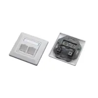 Розетка XtendLan 2x RJ-45, не для скрытого монтажа, угловая, с пылезащитной крышкой. Розетка XtendLan 2x RJ-45, не для скрытого монтажа, угловая, с пылезащитной крышкой. (1 of 1)