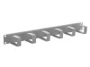 Triton 19' bindingspanel 1U 6x bindingskrog 70x40 mm RAL7035