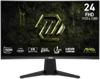 MSI Gaming MAG 245C X24 24" 1920x1080 VA 1ms 240Hz 300cd m2 1000:1 HDMI DP VESA schwarz (1 of 10)
