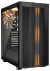 Bí ciúin! bosca PURE BASE 500DX MidT gan lucht leanúna USB 3.0 foinse 3x140mm ARGB taobh trédhearcach dubh