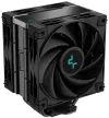 DEEPCOOL koeler AK400 Zero Dark Plus 2x 120mm ventilator 4x heatpipes PWM voor Intel en AMD compleet zwart thumbnail (2 of 3)