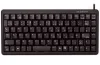 Teclado CHERRY G84-4100 ligero mini con cable USB 2.0 negro Diseño de la UE thumbnail (1 of 3)