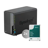 Synology DiskStation DS225+ 2-paikkainen NAS-asema, jossa 2 x 4 Tt:n kiintolevy (HAT3300-4T), CPU J4125, RAM 2 Gt, LAN-liitäntä 1 x 2,5 Gt + 1 x 1 Gt Synology DiskStation DS225+ 2-paikkainen NAS-asema, jossa 2 x 4 Tt:n kiintolevy (HAT3300-4T), CPU J4125, RAM 2 Gt, LAN-liitäntä 1 x 2,5 Gt + 1 x 1 Gt (1 of 1)