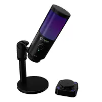 Microfono LORGAR SMP40 RGB con pulsante mute esterno, colore nero. Microfono LORGAR SMP40 RGB con pulsante mute esterno, colore nero. (1 of 10)