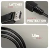 AXAGON адаптер DP към HDMI RVD-HI20C2 4K 60Hz HDCP 2.3 1.8 м черен thumbnail (3 of 5)
