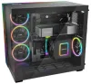 Wees stil! behuizing LIGHT BASE 900FX ATX ARGB strip 4x140mm ARGB ventilator 2xUSB 3.0 USB-C panoramisch zwart thumbnail (4 of 9)