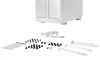 Esi kluss! PURE BASE 501DX ATX korpuss 3x140mm PWM ARGB ventilators ARGB LED lente USB3.2 rūdīts stikls balts thumbnail (5 of 6)
