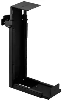 Suporte para PC AROZZI ARENA, preto, para pés de mesa, capacidade de 30 kg. Suporte para PC AROZZI ARENA, preto, para pés de mesa, capacidade de 30 kg. (1 of 4)