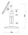 Neomounts SPEAKER-W100 Lautsprecher Wand- & Deckenhalterung (2er Set) Creme thumbnail (2 of 2)