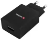 Swissten Network Adapter Smart Ic 1X Usb 1A Power + Data Cable Usb Lightning 1.2 M Black
