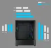 COUGAR PC-Gehäuse DUOFACE Pro Schwarz Mid Tower Airflow Frontpanel TG Linkes Panel 2 x ARGB 140 mm & 1 x 120 mm Lüfter thumbnail (20 of 32)