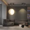 IMMAX PUNTO-2 loftsvægspot 2 hoveder sort til GU10 type kilde thumbnail (7 of 8)