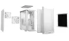 Be quiet! case PURE BASE 501 Airflow ATX 2x140mm fan USB-C perforated front panel white thumbnail (6 of 7)