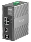 Switch PoE industrial TP-Link IES206GPP Omada cu 6 porturi, 1x GLAN PoE++, 3x GLAN PoE+, 1x SFP, 1x SFP Gigabit combinat Switch PoE industrial TP-Link IES206GPP Omada cu 6 porturi, 1x GLAN PoE++, 3x GLAN PoE+, 1x SFP, 1x SFP Gigabit combinat
