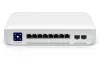 Ubiquiti UniFi Switch Enterprise 8 PoE – 8x 2,5 Gbit RJ45 2x SFP+ port PoE 802.3at (PoE eelarve 120 W) thumbnail (3 of 8)