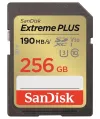 SanDisk Extreme PLUS 256GB SDXC UHS-I Class 10 U3 V30 do 190MB s & 130MB s Branje Pisanje