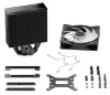 Wees stil! CPU-koeler PURE ROCK 3 LX 120 mm PWM ARGB-ventilator 4x heatpipe zilver thumbnail (5 of 6)