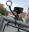 Doerr OCTOPUS Tripod Vlogging 15-28.5 cm, 414 g, max. 2 kg, ceann liathróid, 5 arm flex, dubh thumbnail (4 of 4)