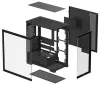 DEEPCOOL behuizing CG580 ATX 2xUSB 3.0 panoramisch gehard glas zwart thumbnail (10 of 10)