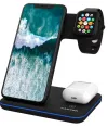 CANYON Wireless Charger WS-303B3in1input 9V 2A12V 2Aoutput 15 10 7.5 5W USB-C > USB-A incl. AC adapter black thumbnail (2 of 6)