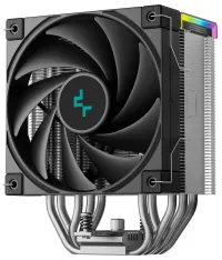 DEEPCOOL køler AK500S Digital SE / 120mm fan / 5x heatpipes / PWM / ARGB / til Intel og AMD / sort (1 of 8)