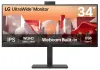 LG monitor 34BA85QE IPS 34" QHD ukrivljen 3440x1440 21:9 300 cd m2 5ms HDMI DP USB-C 60Hz HDR10 OnScreen Control