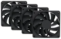 HYTE ventilátor 120 mm-es PWM szín Pitch Black 1500rpm 72CFM ABS 4 tűs készlet 4x ventilátorral HYTE ventilátor 120 mm-es PWM szín Pitch Black 1500rpm 72CFM ABS 4 tűs készlet 4x ventilátorral (1 of 4)