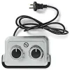 NEDIS keramisk varmluftsventilator PTC termostatforbrug 1500 W 2 varmetilstande tipsikring thumbnail (4 of 4)