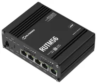 Teltonika RUTM56 průmyslový router dual modem 5G 4G 5x Gbit RJ45 WiFi 5 Teltonika RUTM56 průmyslový router dual modem 5G 4G 5x Gbit RJ45 WiFi 5 (1 of 5)
