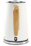 NEDIS rychlovarná konvice KAWK510EWT objem 1,7 l Soft-Touch 1850 - 2200 W nerezová ocel bílá thumbnail (3 of 3)