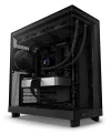 NZXT ohišje H6 Flow dvokomorni MidT 3x120mm ventilator 2xUSB 3.2 USB-C steklena stran in spredaj črna thumbnail (1 of 5)