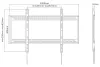 Neomounts LFD-W1000 Uchwyt ścienny do wyświetlacza 60-100", stały, VESA 900X600, nośność 125kg, czarny thumbnail (5 of 5)