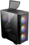 MSI Gehäuse MAG FORGE M100R ohne Netzteil links gehärtetes Glas 4x 120 mm A-RGB Lüfter 1x USB3.2 schwarz thumbnail (4 of 6)