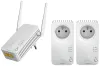 TUGEV 3 adapteri komplekt Powerline WF 600 TRI FR Powerline 600 Mbit Wi-Fi-ga 300 Mbit 2x LAN valge
