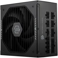 MSI MAG A1000GLS PCIE5 1000W ATX3.1 active PFC 135mm fan modular cabling 80PLUS Gold MSI MAG A1000GLS PCIE5 1000W ATX3.1 active PFC 135mm fan modular cabling 80PLUS Gold (1 of 9)