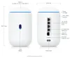 Ubiquiti UniFi Dream Router 7 Router 2.4 5 6GHz Wi-Fi 7 Fuld UniFi OS IDS IPS 4x 2.5GbE 1x SFP+ 1x PoE Out(15W) thumbnail (7 of 7)