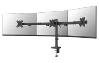 Neomounts NERO Triple Flat Screen Desk Mount 10-27 "(phone holder+Quick-fix clamp grommet) Neomounts NERO Triple Flat Screen Desk Mount 10-27 "(phone holder+Quick-fix clamp grommet) (1 of 3)