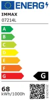 Κρεμαστό φωτιστικό IMMAX NEO PASTEL SLIM SMART 95 x 7cm 68W λευκό Zigbee 3.0 TUYA thumbnail (2 of 4)