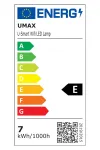 UMAX nutikas LED-laualamp U-Smart Wifi LED-lamp Wi-Fi 7W RGB iOS + Android Tšehhi valge thumbnail (5 of 5)