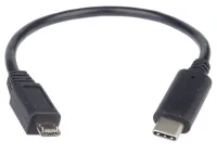 PremiumCord Adapter USB 3.1 -liitin C-uros USB 2.0 -liitin Micro-B uros 0,2m PremiumCord Adapter USB 3.1 -liitin C-uros USB 2.0 -liitin Micro-B uros 0,2m (1 of 1)
