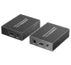 XtendLan CAT6 HDMI extender vysílač+přijímač 40m 4k 2k 1080p po jednom CAT6 kabelu POC přenos IR a USB (KVM) thumbnail (2 of 3)