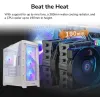 Корпус ПК COUGAR DUOFACE Pro RGB White Mid Tower TG и передняя панель Airflow с 4 вентиляторами ARGB TG, левая панель thumbnail (27 of 31)