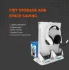CANYON multifunctional cooling stand for PS5 charging 2 PS5 controllers RGB backlight white thumbnail (10 of 12)