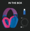 Logitech G435 LIGHTSPEED Wireless Gaming Headset BLUE thumbnail (6 of 7)