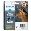 Epson inkoustová náplň T1302 Singlepack DURABrite Ultra Ink XL azurová